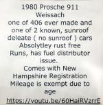 1980 PORSCHE 911 SC image 10