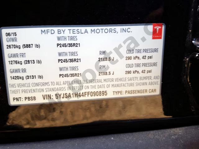 2015 Tesla Model S P8 image 9
