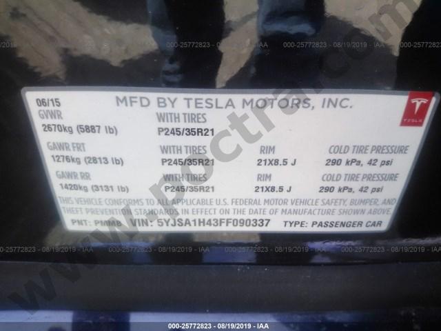 2015 Tesla Model S P85d image 8