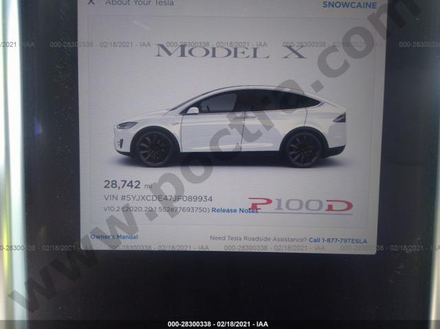 2018 Tesla Model X 75d/100d/p100d image 6