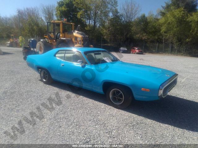 1972 PLYMOUTH 2 DOOR COUPE