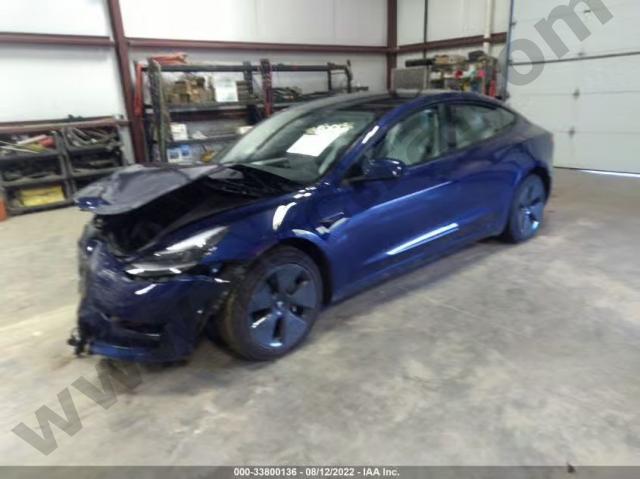 2022 TESLA MODEL 3 LONG RANGE